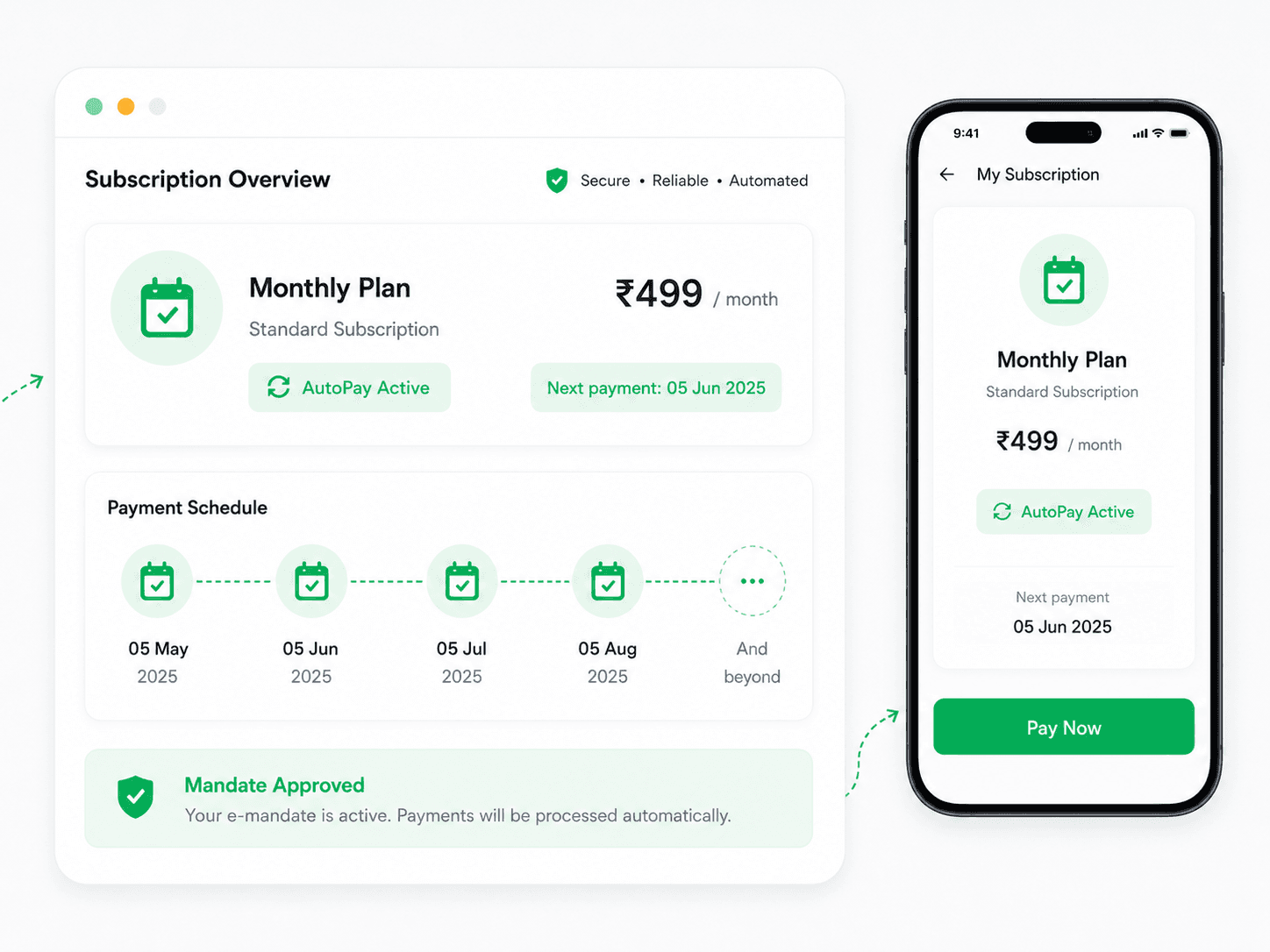 Recurring payments